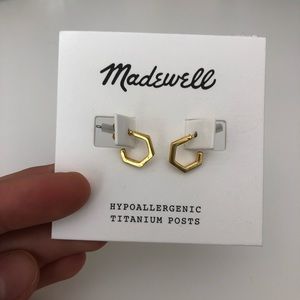 Madewell hoops earrings